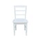 International Concepts Set of 2 Madrid Ladderback Chairs, White C08-2P - alternate 4